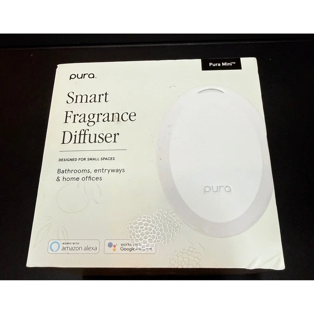 Pura Mini Smart Fragrance Diffuser White New App Controlled Small Space